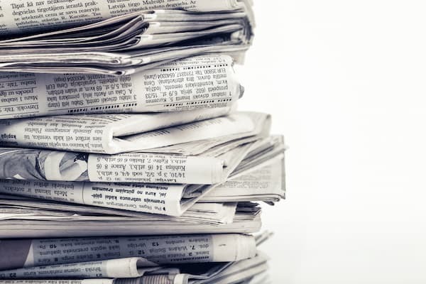 Stack Of Newspapers